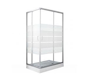 Shower Rectangular Style blanco 198x120x80 cm + receptáculo