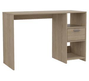 Escritorio recto 1 caj贸n Omma 73x110x43.3 cm rovere