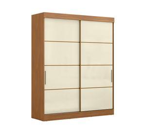 Clóset 2 puertas Casa Blanca beige/café 200x164164 cm