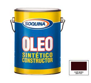 Oleo sintético constructor café 1 galón