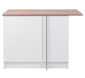 Mueble base cocina Andes blanco