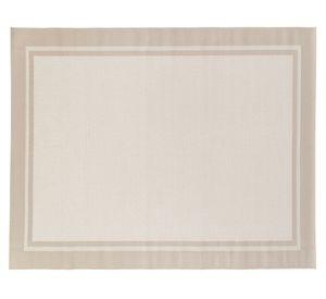 Alfombra Gravity 39444659 polipropileno crema 80x152 cm