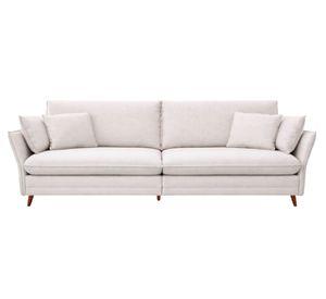 Sofá 3 cuerpos Nazar poliéster beige claro