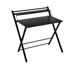 Escritorio plegable home office negro