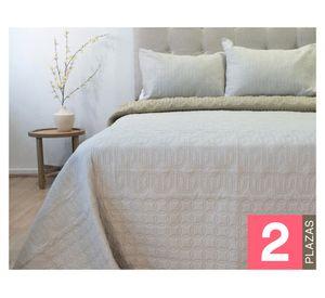 Quilt hotpress Viena 2 plazas beige