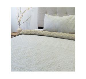Quilt hotpress Viena 1.5 plazas beige