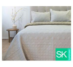 Quilt hotpress Viena Súper King beige