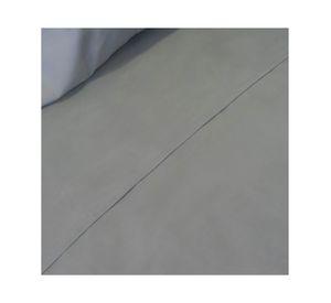 Juego sábanas 1.5 plazas 200 hilos Lisas gris