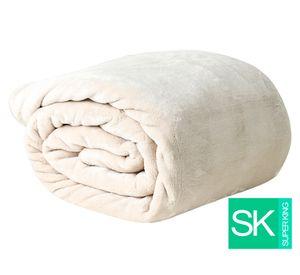 Frazada Warm Ecru beige Súper King
