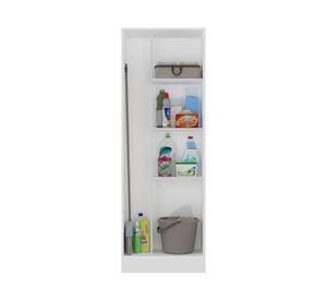 Utilero multiuso 2 puertas 160 cm blanco