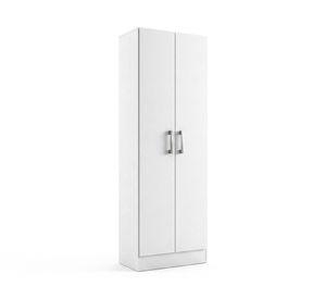 Utilero multiuso 2 puertas 160 cm blanco