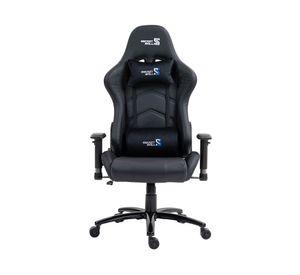 Silla gamer Black Panther negro/negro