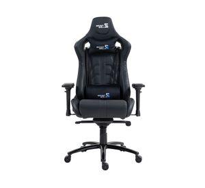 Silla gamer Black Wolf negro/negro