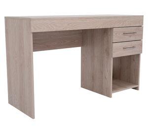 Escritorio recto 2 cajones Ibare milan 75x120x45.7 cm