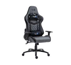 Silla gamer Spy gris/negro