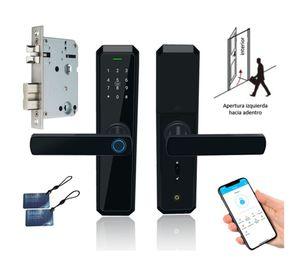 Cerradura digital D310 BT doble izquierda negro
