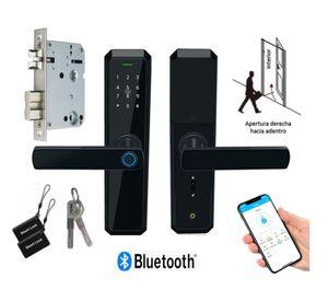 Cerradura digital D310 BT doble derecha negro