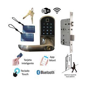 Cerradura digital D210 WF doble izquierda zinc