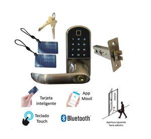 Cerradura digital D210 WF simple izquierda zinc