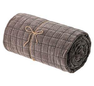 Quilt Stonewash Taupe café 2 plazas