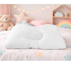 Almohada anatómica S012-BL blanco 30x24x4 cm
