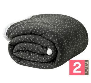 Frazada Sleep gris 2 plazas