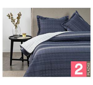 Quilt Ben azul 2 plazas