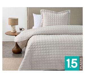 Quilt Squares Sand beige 1.5 plazas