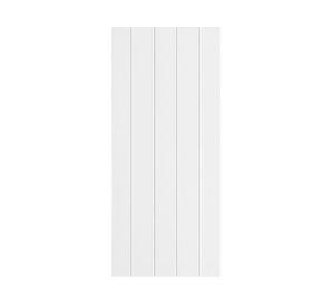 Puerta ruteada prepintada Serrano MDF 80x200 cm