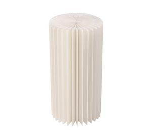 Mesa auxiliar redonda blanco 29.5 cm