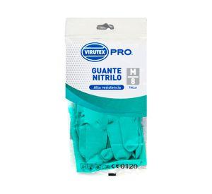 Guante nitrilo M verde