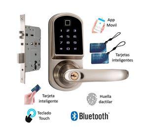 Cerradura digital D210 BT doble derecha zinc
