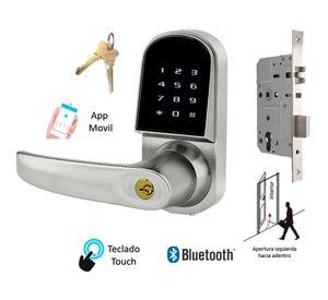 Cerradura digital D200 BT doble izquierda zinc