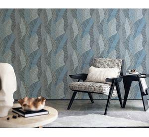Papel mural 49118 hojas y tropical 53x1000 cm