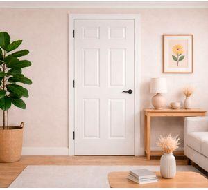 Puerta prepintada Sinfonia HDF 70x200 cm