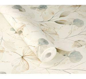 Papel mural 709018 hojas y tropical 53x1000 cm