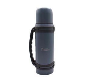Termo para agua metálico Gris 1500 ml
