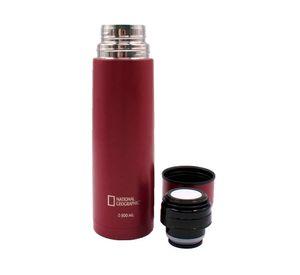 Termo bala acero inoxidable rojo 500 ml