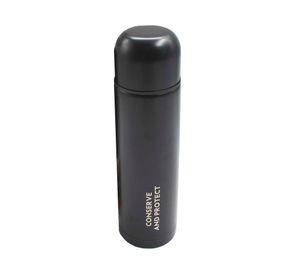 Termo bala acero inoxidable negro 500 ml