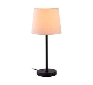 Lámpara sobremesa E27 1L USB KT-002SM