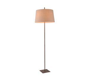 Lámpara pie E27 2 luces LED Argus óxido