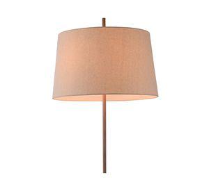 Lámpara pie E27 2 luces LED Argus óxido