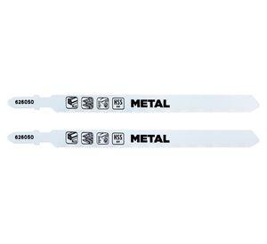 Hoja calar metal toma T 105 mm fino 2 piezas