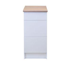 Mueble base cocina Andes blanco 91x42x61 cm