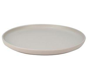 Set plato base Porto Servo crema 4 piezas