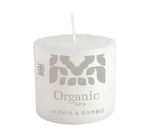 Vela cilíndrica jazmín/bambú 150 g