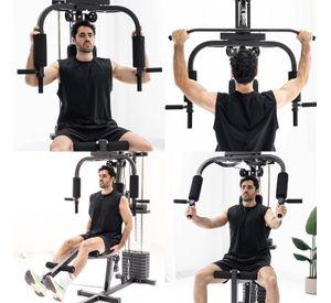 Home Gym Multifuncional Xtreme Force 45 kg con Poleas