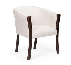 Living 311 Afgano blanco sofa resortes + 2 sitiales madera