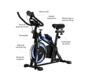 Bicicleta Spinning K300 6kg Azul
