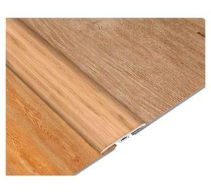 Moldura T Pvc Hoga 2Mt x 45mm Roble Suave